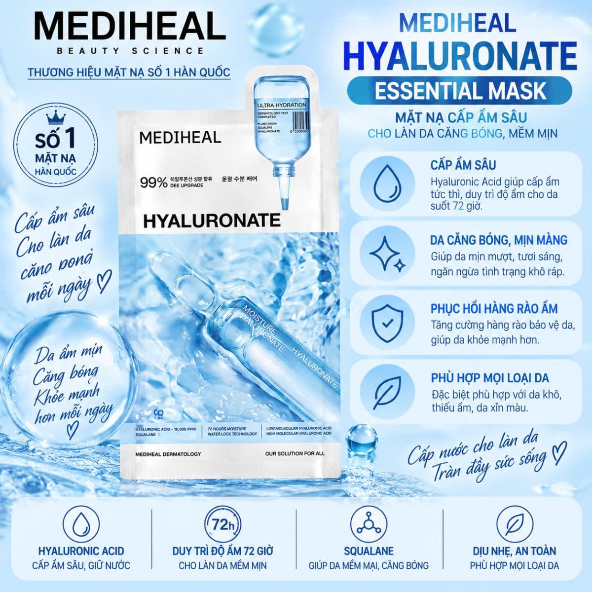 Combo 10 Mặt nạ Mediheal Madecassoside Essential Mask – Phục hồi dấu vết - Ảnh 4