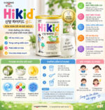 Sữa bột dinh dưỡng dê HiKid Gold – IlDong Foodis