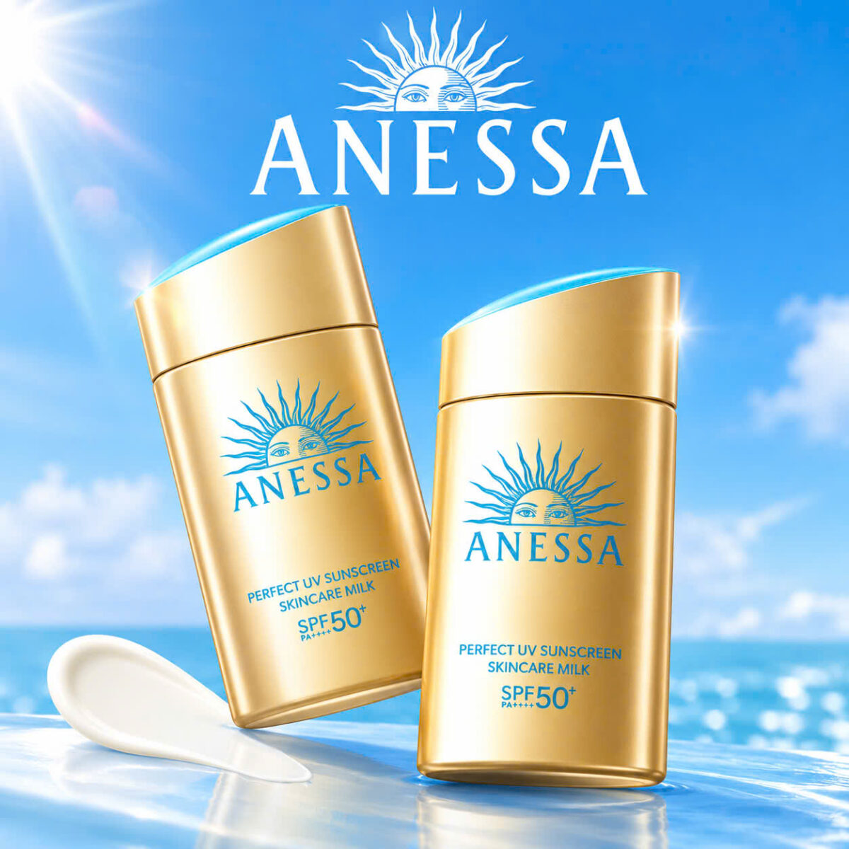 Kem chống nắng ANESSA Perfect UV Sunscreen Skincare Milk NA 60ml - Ảnh 2
